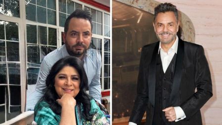 La protagonista de telenovelas dejó claro que no está pendiente de lo que hace o dice Eugenio Derbez, aunque la prensa continúa preguntándole por su expareja.