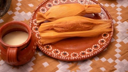 Receta de atole de calabaza.