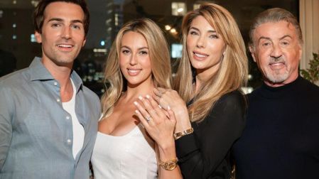 Sylvester Stallone llenó de elogios a Michael Sheehan, el prometido de su hija Sophia, y reveló que el joven le pidió su bendición antes de hacerle la propuesta de matrimonio.