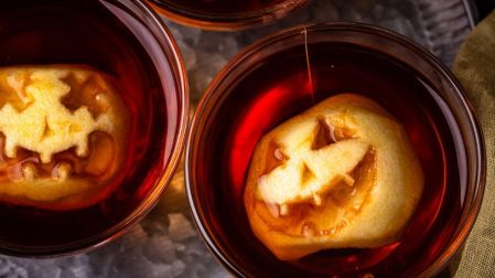 Ponche de manzana.