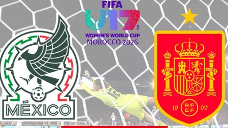 México y España inauguran su activvidad en el Grupo F del Mundial sub 17 femenil, 2026 en Marruecos.