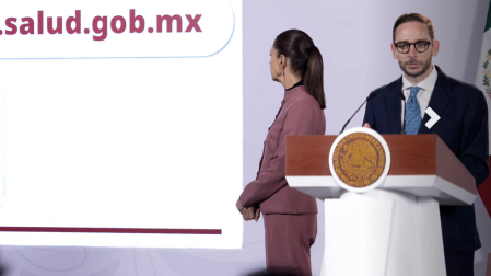 Eduardo Clark, subsecretario de Salud, reportó 87% de abasto de medicamentos en el último mes y un 13% de incumplimiento
