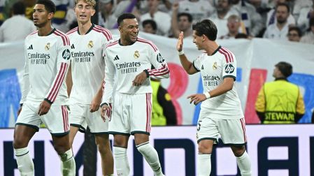 Arda Güler hizo el 2-0 y lo festejó con Kylian Mbappé