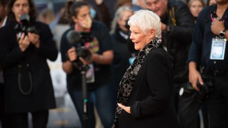 Judi Dench, actriz británica.