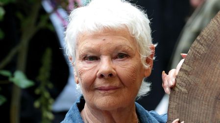 Judi Dench, actriz británica.