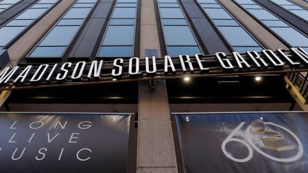 El imponente Madison Square Garden de NY, sede de la 60 entrega del Grammy. (Reuters)