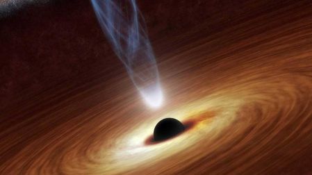 Los astrónomos realizaron la observación del agujero negro de la Vía Láctea utilizando un potente telescopio del observatorio W.M. Keck de UCLA, instalado en Hawai.