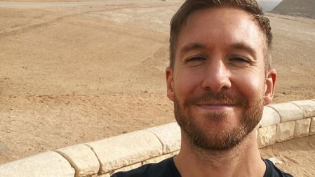 Calvin Harris: Eiza conquistó a este DJ y productor musical. Salieron un tiempo en 2016. Foto: Instagram @calvinharris
