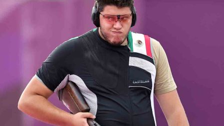 Jorge Orozco fue el tirador mexicano más destacado en Tokio 2020. (Reuters)