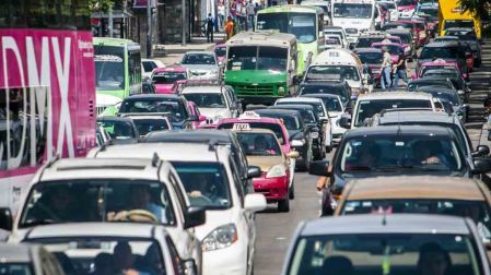 mucho tráfico en cdmx