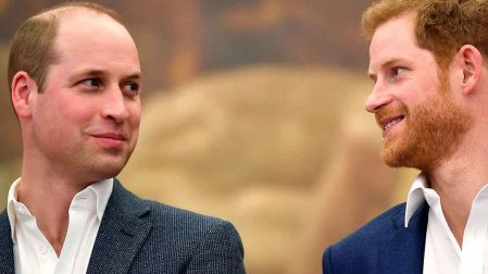príncipe William y príncipe Harry
