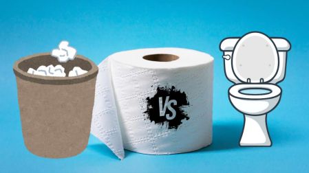 Dónde se debe tirar el papel de baño: bote de basura o inodoro