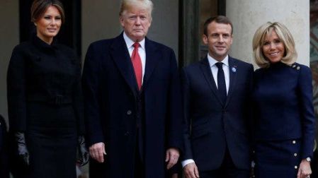 Trump y Macron rebajan tensión tras polémica