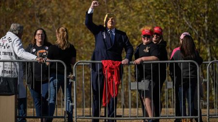 Seguidores de Donald Trump. (AFP)