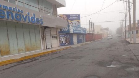 ¡Se quedan en la cama! Por baja temperatura calles de Coahuila lucen vacías