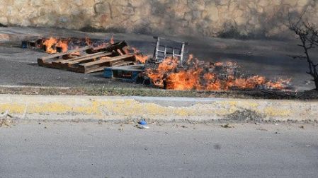 Trincheras de los normalistas