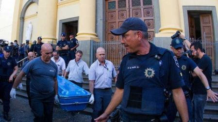 Suben a 6 los muertos por tiroteo en catedral de Brasil