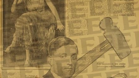 Plana con la noticia en 1922 en Excélsior