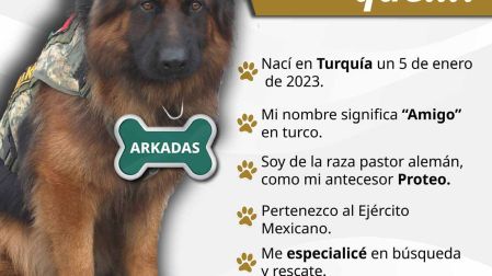 Arkadas ya es cabo. (Guardia Nacional)