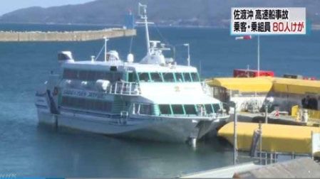 Barco choca contra una ballena en Japón; al menos 80 heridos