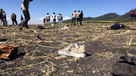 Hay víctimas de 35 países en el accidente de avión en Etiopía
