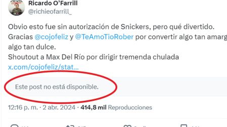 lo eliminó