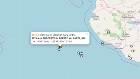 Sismo hoy 12 de abril de 2024 en Puerto Vallarta, Jalisco