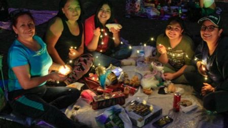 Picnic nocturno Bosque de Chapultepec