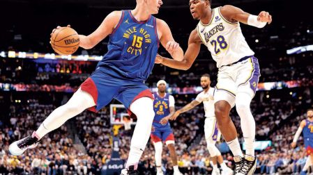 Nikola Jokic, jugador de los Nuggets.