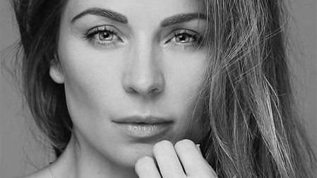 La actriz Ludwika Paleta 