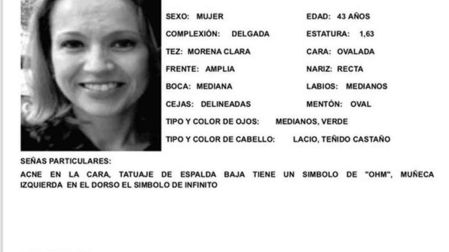 Graciela Medina López fue reportada como desaparecida desde el viernes 24 de mayo