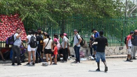 Migrantes en Chiapas