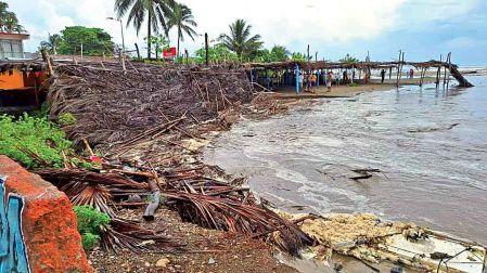 Estragos de Alberto en Veracruz.