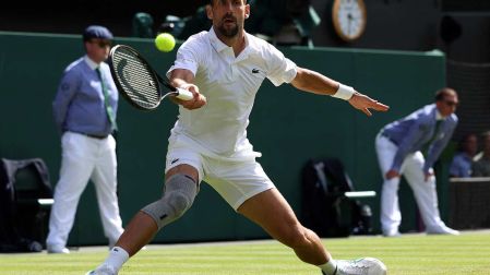 Novak Djokovic en Wimbledon