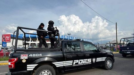 Operativo para capturar a mandos policiales en Querétaro. (Emmanuel Rincón)