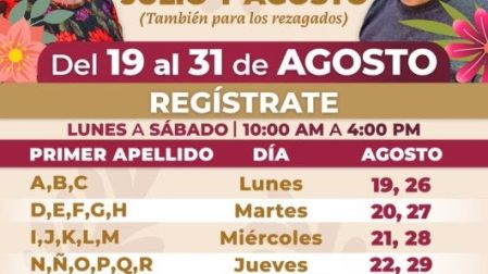 Nueva convocatoria para Pensión del Bienestar.