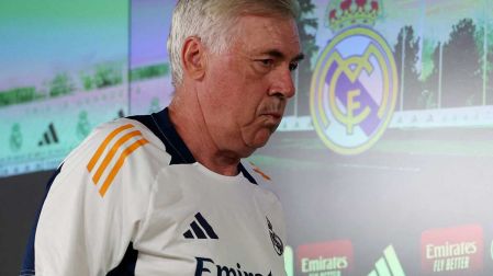 Carlo Ancelotti, técnico del Real Madrid, valora darle vacaciones a sus jugadores
