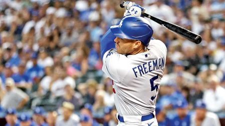 Freddie Freeman, jugador de Dodgers.