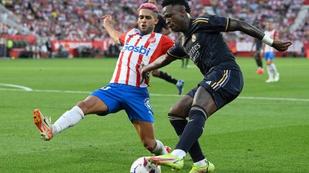 Vinícius salió en el segundo tiempo