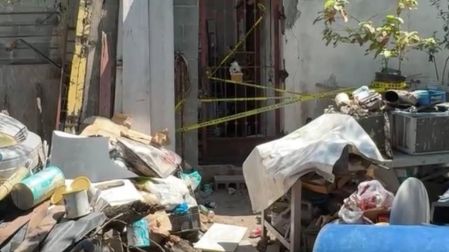 Casa donde ocurrió el ataque de los perros
