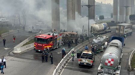 Tras críticas, Los Ángeles Azules reaccionan por primera vez a la explosión en Iztapalapa (Foto: Cuartoscuro)