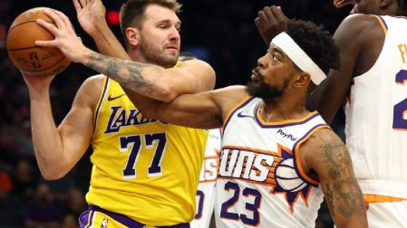 Luka Doncic, estrella de Lakers de Los Angeles. Foto: Reuters