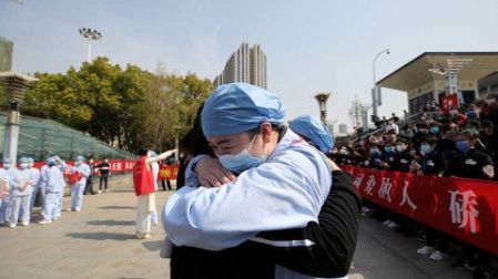 Día de fiesta en China por fin de cuarentena