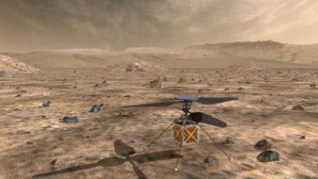 Helicóptero de la NASA será enviado a Marte