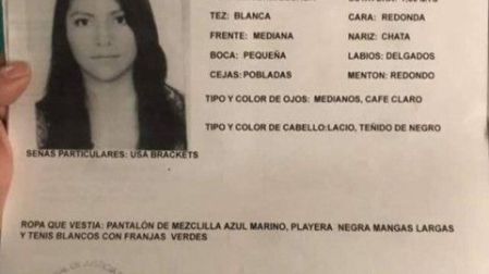 ¿Dónde esta Sofía? familiares buscan a joven desaparecida