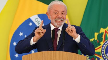 Luiz Inácio Lula da Silva, presidente de Brasil