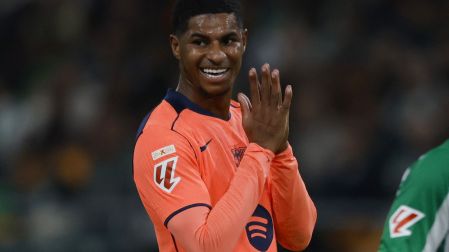 Marcus Rashford retomó su nivel con el Barcelona.
