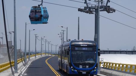 Huelga de trabajadores tranviarios.
