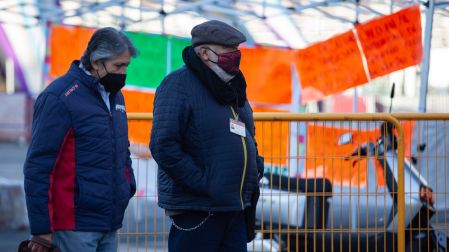 Ante el descenso de temperatura, Protección Civil capitalina recomendó a la población abrigarse adecuadamente