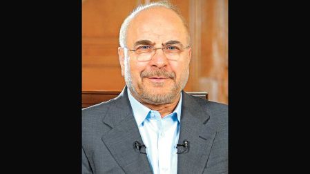 Mohammad Baqer Qalibaf, presidente de parlamento iraní.